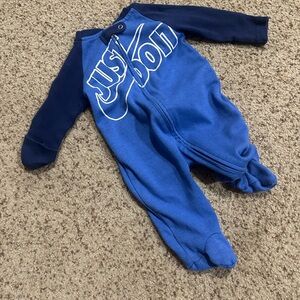 Nike Blue Kids One Piece, with Nike symbol on back!
